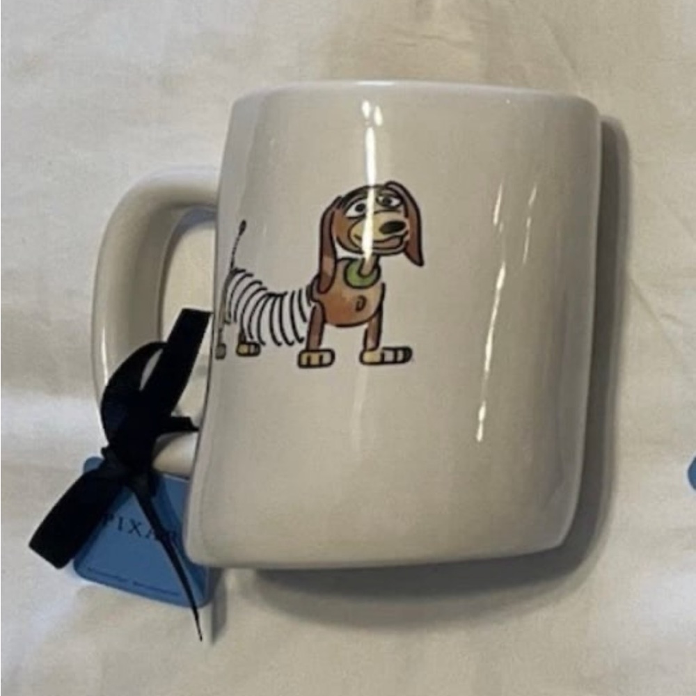 Rae Dunn Disney Pixar Toy Story Its been a looong day - Slinky Dachshund FIRM